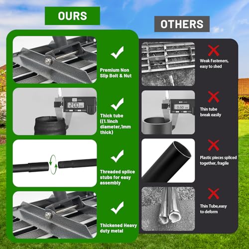 17x10 Adjustable Lawn Leveling Rake