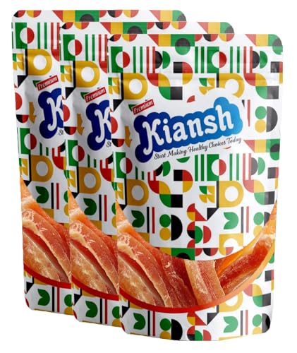 Image of Kiansh Dry fruits Nuts And Seeds (Dried Papaya, 600g)