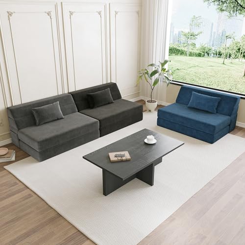 Luoxiao Folding Sofa Bed Convertible Sleeper Chair の商品画像 6