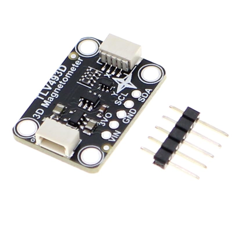 Image of DONGKER TLV493D Triple-Axis Magnetometer Sensor Module,DC 3V-5V Module Magnetometer Board for Detecting Objects with Magnets