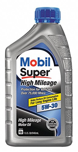 Mobil Super High Mileage 5W-30, 1 qt