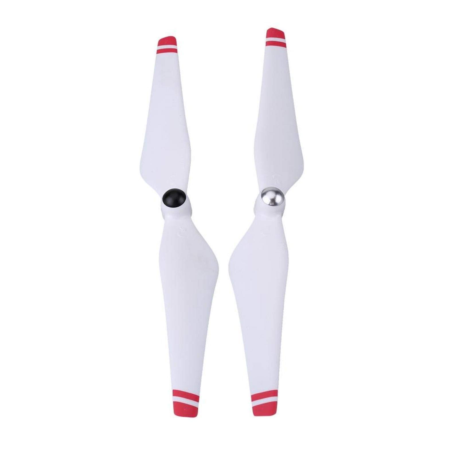 Quadcopter Propeller Blades, Drone Propeller, 2 Colors 2 Pairs for Phantom 2 Vision + Plus Phantom 2 Vision Phantom 2 Phantom 3(White+red)