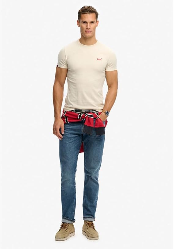 Superdry Men's Essential Logo Emb Tee T-Shirt