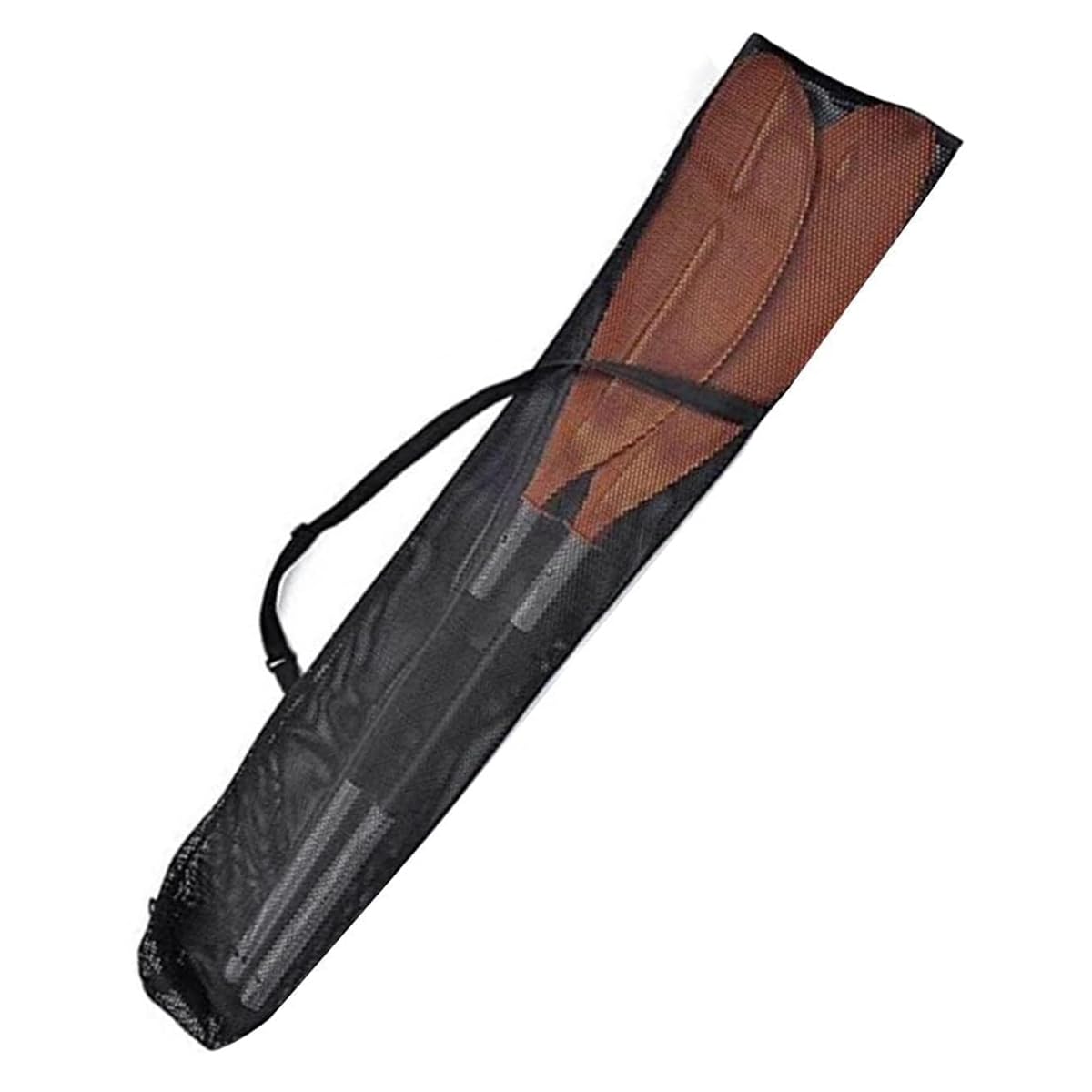 Namvo Sac de Transport pour pagaie Fendue pour canoë, Bateau, Sac de Rangement rembourré imperméable, Sac de Rangement en Maille à Double pagaie pour Accessoires de Bateau à pédales (Noir)