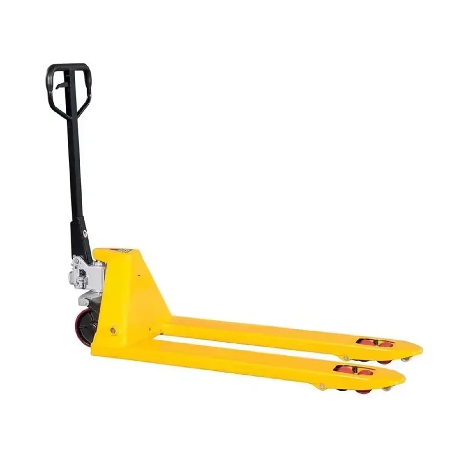 BADIKA manual pallet truck mobile pallet Electric Manual Pallet Truck China Elevator Stacker 2000 Kg All-electric Forklift(Yellow,Fork width 680 mm)