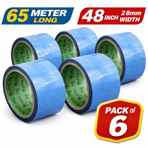Image of flip kart Packing tape | Pack of 6 Rolls | 65 meter X 48 mm / 2 inch | Flip Kart packing material | Suitable for E-Commerce | Packing material for small busines. (