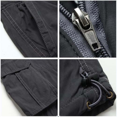 Hiking Pants Men Quick Dry Summer Cargo for Lightweight Casual Mens Professional Travel Drawstring Light Weight4