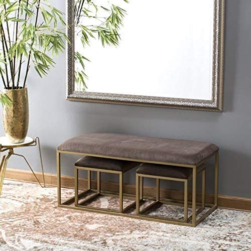 Tabouret repose-pieds long pour optimiser l'espace des petits salons - 6
