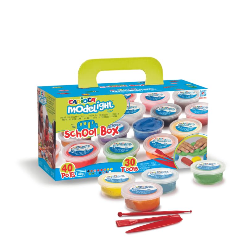 Pâte à modeler super légère Carioca séchage air libre sans gluten