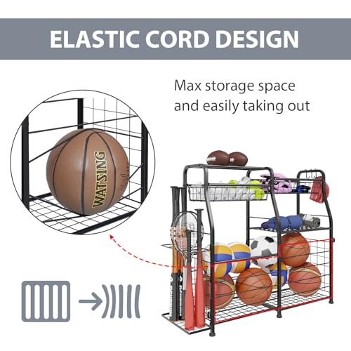 Lumamu XHQJ-R Garage Sports Equipment Organizer thumb #4