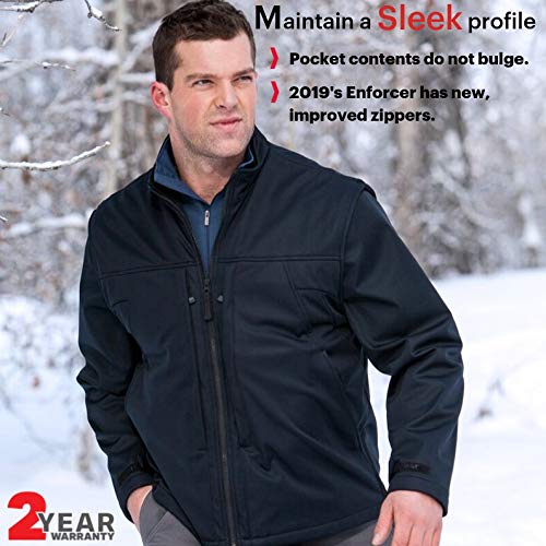 Scottevest Mens Enforcer Concealed Carry Jacket 30 Pockets Anti