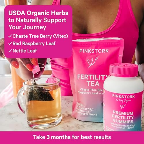 Image of Pink Stork Organic Fertility Tea for Women