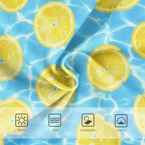 Joisal Girls Underwear Toddlers 2t Cotton Little Girl Panties Bright Briefs Girls Undies Lemon Slices Blue Summer3