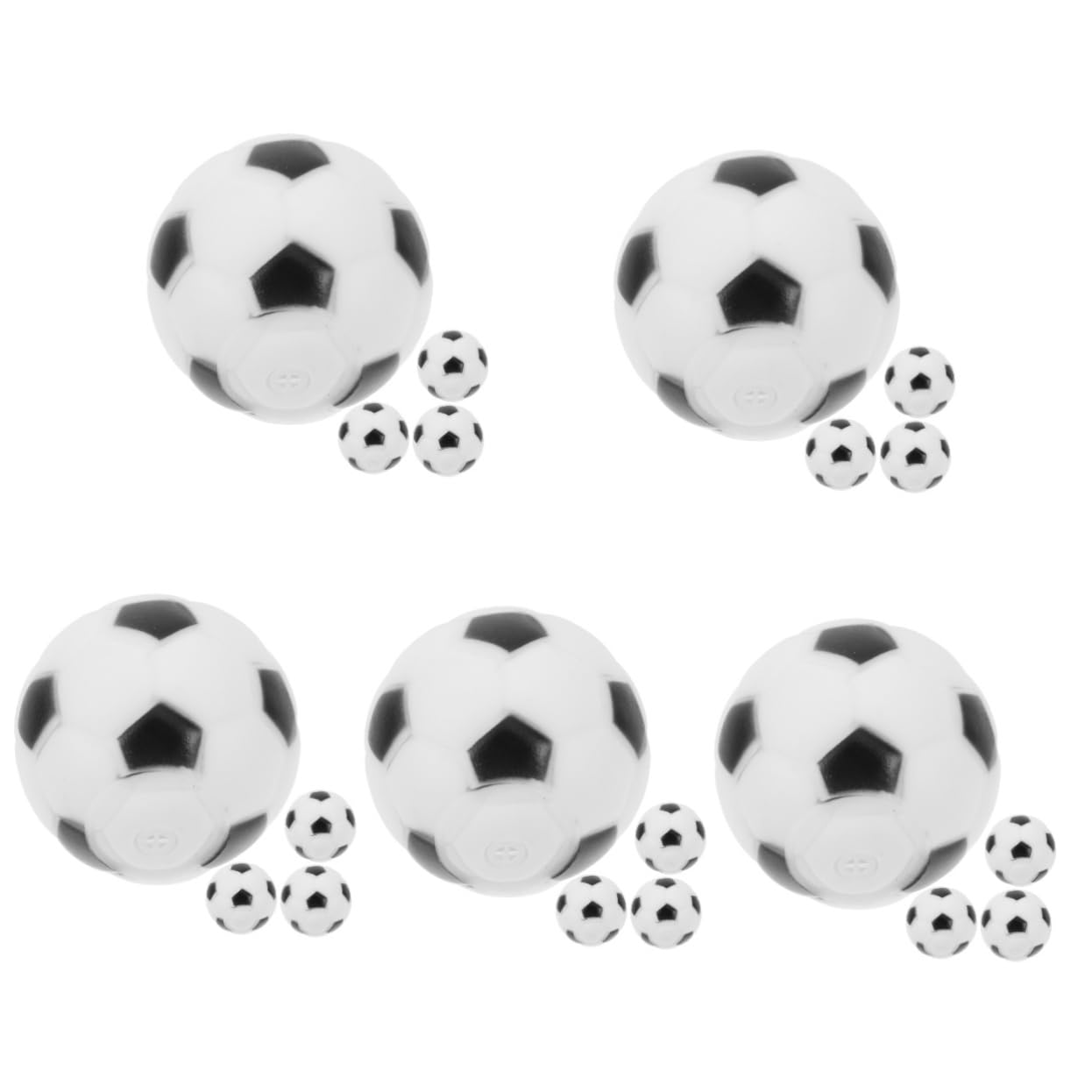 SUPVOX 20piezas Juguete Interactivo para Perros Pelota De Fútbol Sonora para Entrenamiento y Ejercicio De Mascotas Material Duradero y Resistente para Diversión Interior y Exterior