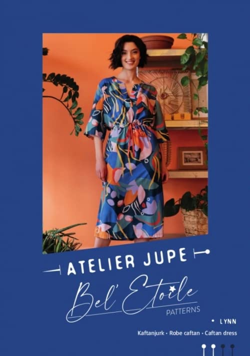 Atelier Jupe Sewing Pattern Lynn Kaftan Caftans UK Sizes 6-24