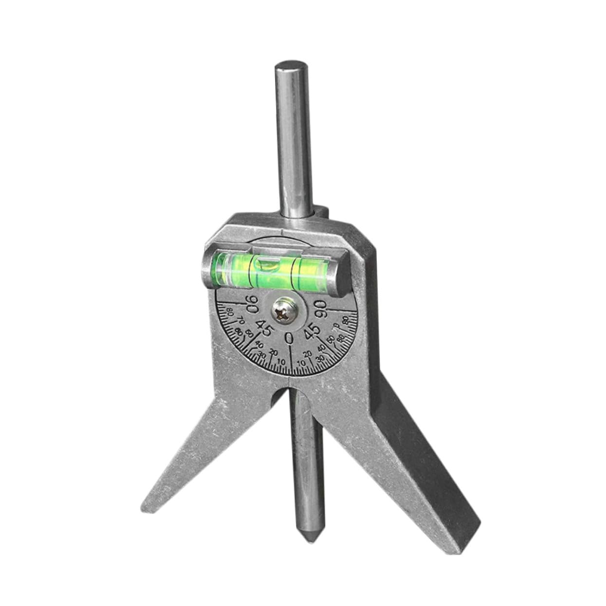 Strumento Carbonio per Tubo e Trovare del Centro Acciaio al Argento Design Versatile Leggero, Marcatore Centrale per Lavori di Costruzione