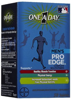 One A Day Men's Pro Edge Tabs, 50 ct (Quantity of 3)