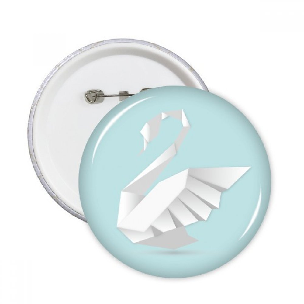 Pins cygne blanc XL pour raviver un vêtement triste sans couture - 3