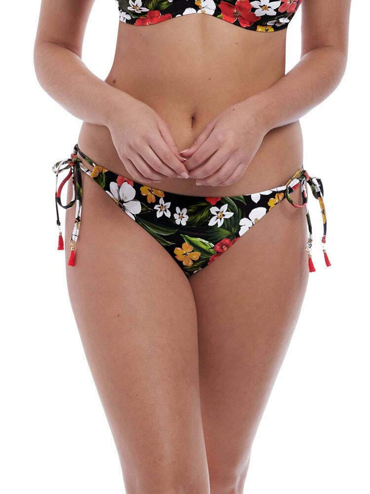 FREYATiki Bar Rio Tie Side Bikini Brief Womens Swimwear Bottoms AS6805 Multi