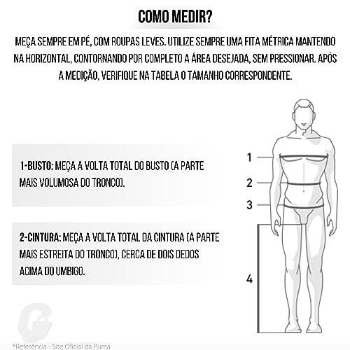 Camiseta Térmica Puma Manga Longa Uv50+ Masculina