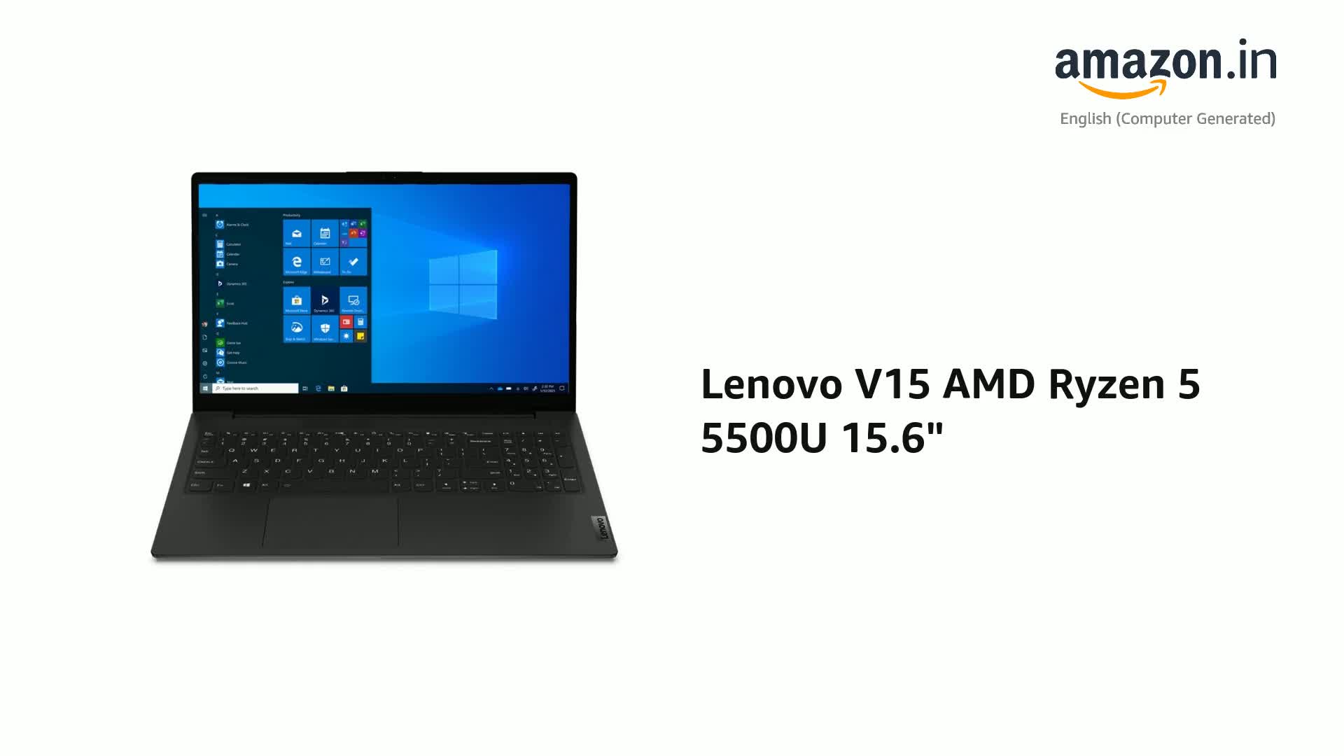 ☆新品同様☆Lenovo☆Ryzen5使用期間2週間☆超美品☆0225-01☆ Lenovo V15 AMD Ryzen 5 5500U 15.6