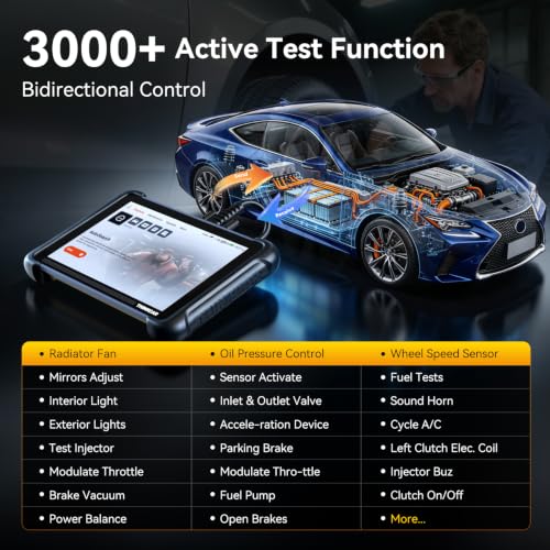 Image of THINKCAR OBD2 Scanner Diagnostic Tool Lifetime Free, ThinkScan 689 Car Scan Tool with 34 Reset Function,Scanner for Car with 3000+ Active Test,Advanced ECU Coding BI-Directional,Autoauth for FCA SGW