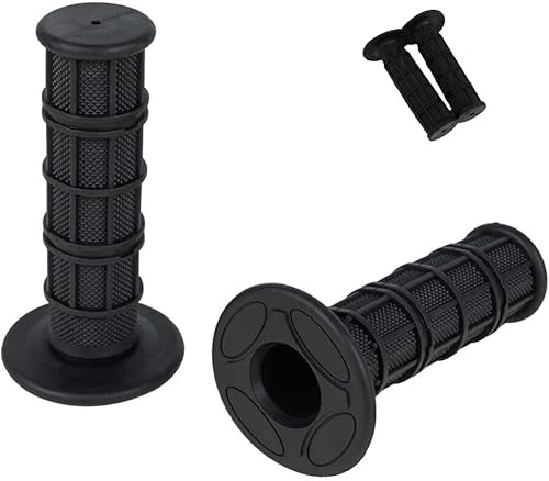 Empuñaduras de motocicleta Puños BMX Cómodo manillar de mano de 78 pulgadas y 1 pulgada Empuñaduras antideslizantes del acelerador Empuñadura de