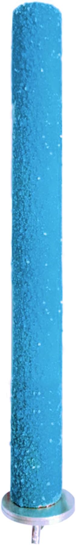 Wooden Bird Perch, 8 inches, Quartz Sand Covered, Blue Perch for Lovebirds, Budgies, Finches & Small Birds