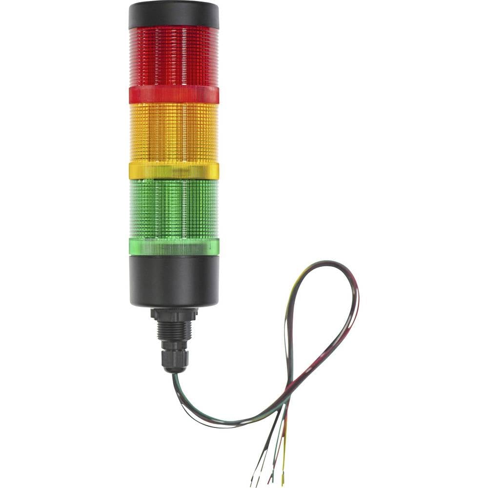 TRU COMPONENTS TC-12835340 Torre de señal TC-HBJD-55A-D/3/RYG/24V/IP65 LED rojo, amarillo, verde, 1 unidad