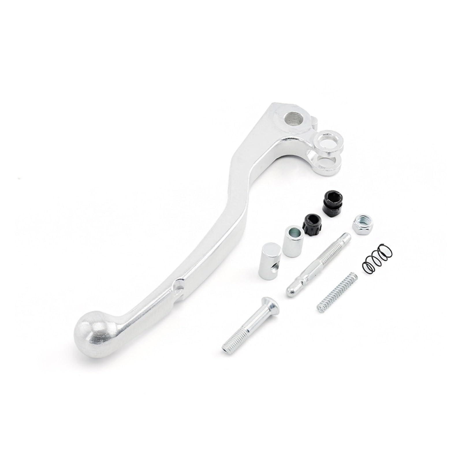 Pollici Leva Freno Moto Per Dirt Pit Bike Fuoristrada Motocicletta In Acciaio Intrecciato Tubo Flessibile Per Olio Cavo Leva Frizione Cilindri Principali Idraulici(Lever)