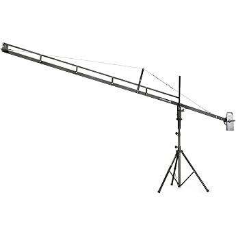PROAIM 14 Foot Camera Crane with Tripod for Pan Tilt & Fluid Heads