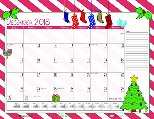 House Of Doolittle 2018 Monthly Desk Pad Calendar, Seasonal, 22 X 17 Inches, January - December (Hod139-18) #TOP7