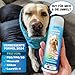 BluePet Mildes Hundeshampoo Gegen Juckreiz, Gerüche & Schmutz 200ml - Rückfettend & pH-Neutral - Für alle Hunderassen, Langhaar & Weißes Fell + Mit Aloe Vera & Jojobaöl