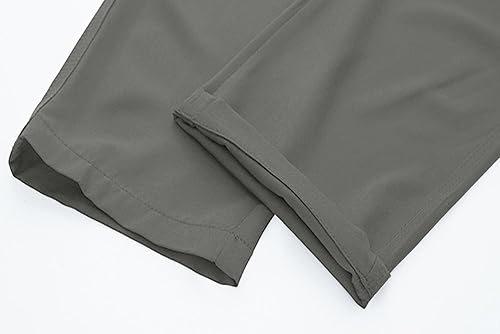 Miniatura 7 de Gopune Pantalones deportivos ligeros para hombre para senderismo, correr, secado rápido, pantalones deportivos casuales con bolsillos con cremallera