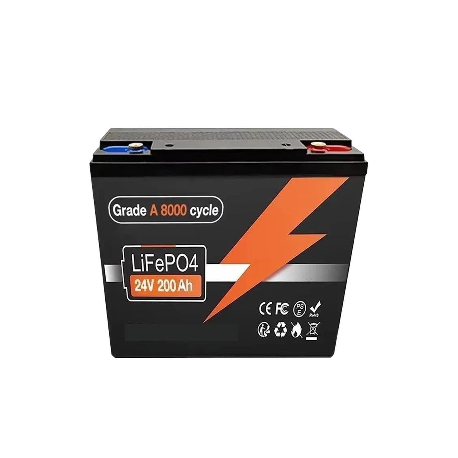 Pacco batteria Lifepo4 24v 200Ah