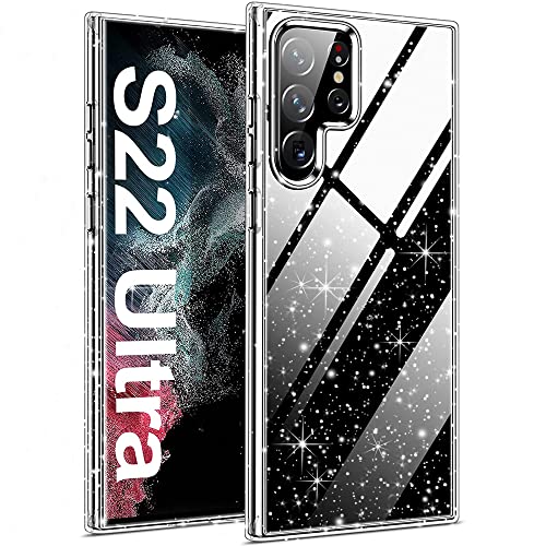 Beetop Custodia protettiva per Samsung Galaxy S22 Ultra 5G, in silicone e TPU, trasparente