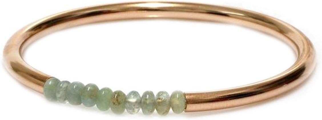 Jewelry Choose Your Gemstone Bangles 18k Gold Plated Handmade Fashion Jewellery Bracelets for Women Girls Ladies