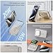 PORTENTUM MagSafe kompatibel Powerbank Schnellladefunktion 5-in-1 klappbarem Ständer – 10000 mAh + Kabel Lightning + USB-C – Power Bank 20W PD/QC kabellos Qi 15W – Ladegerät Apple Watch kompatibel