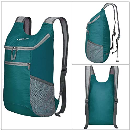 Image of G4Free Lightweight Packable Hiking Backpack for Men Women Small Hiking Daypacks Foldable Shoulder Pack Casual Outdoor Bag 11L