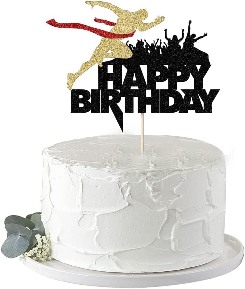 Tortenaufsatz 'It’s Me Hi Happy Birthday' – Doppelseitig Glitzernd, Für Taylor Swift-Fans