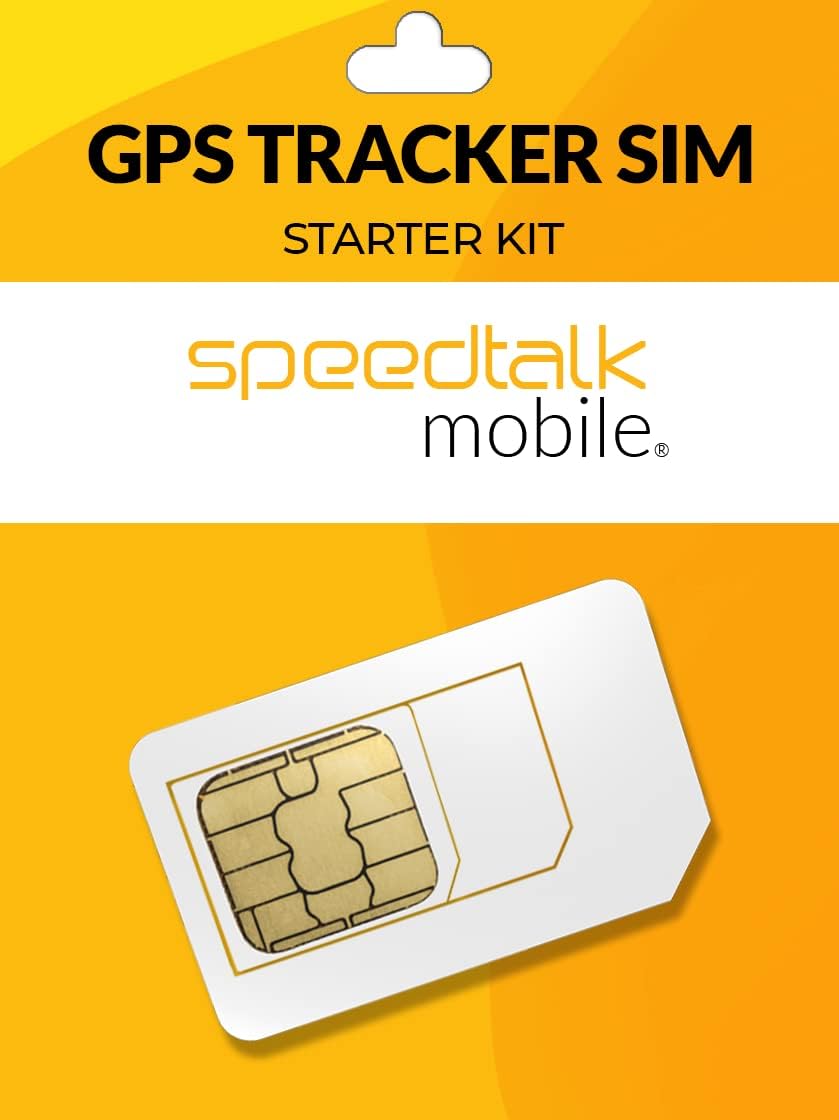 SpeedTalk Mobile GPS Tracker SIM Card Starter Kit 3 in 1 Universal