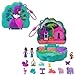 Polly Pocket-Puppen und Spielset, Peacock Garden-Schatulle, Reisespielzeug mit 2 kleinen Puppen und Tieren, Zubehörteile für Tiere, HWN97 Ort mit günstig Kaufen-Polly Pocket-Puppen und Spielset, Peacock Garden-Schatulle, Reisespielzeug mit 2 kleinen Puppen und Tieren, Zubehörteile für Tiere, HWN97