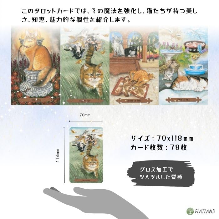 Amazon.co.jp: ミスティカル キャッツ タロット Mystical Cats Tarot