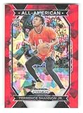 2024-25 Panini Prizm Draft Picks All American Prizms Red Ice #24 Terrence Shannon Jr. Illinois Fighting Illini NCAA Basketball Trading Card