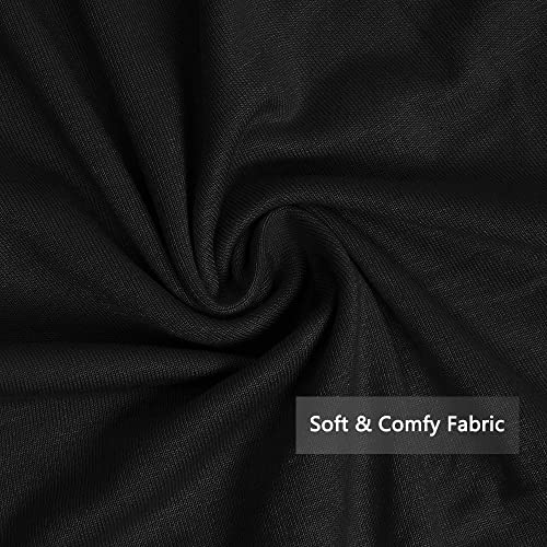 Amposh Women's Maternity Capri Pants Stretchy Lounge Pants Comfortable Pregnancy Shorts(Black With Pockets, Xl) #TOP5