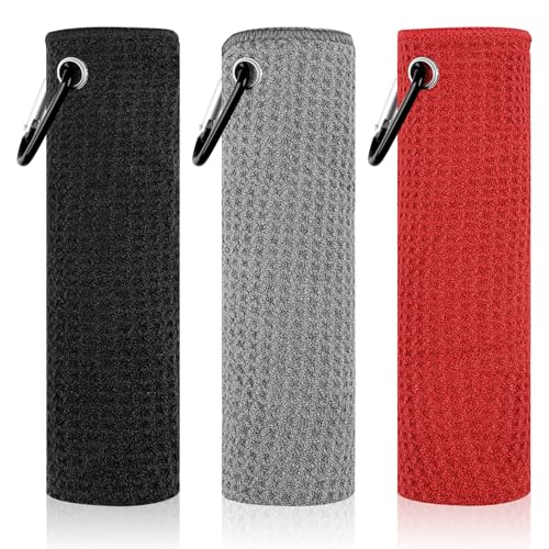 PEASUG 3 Pack Golf Towels (16