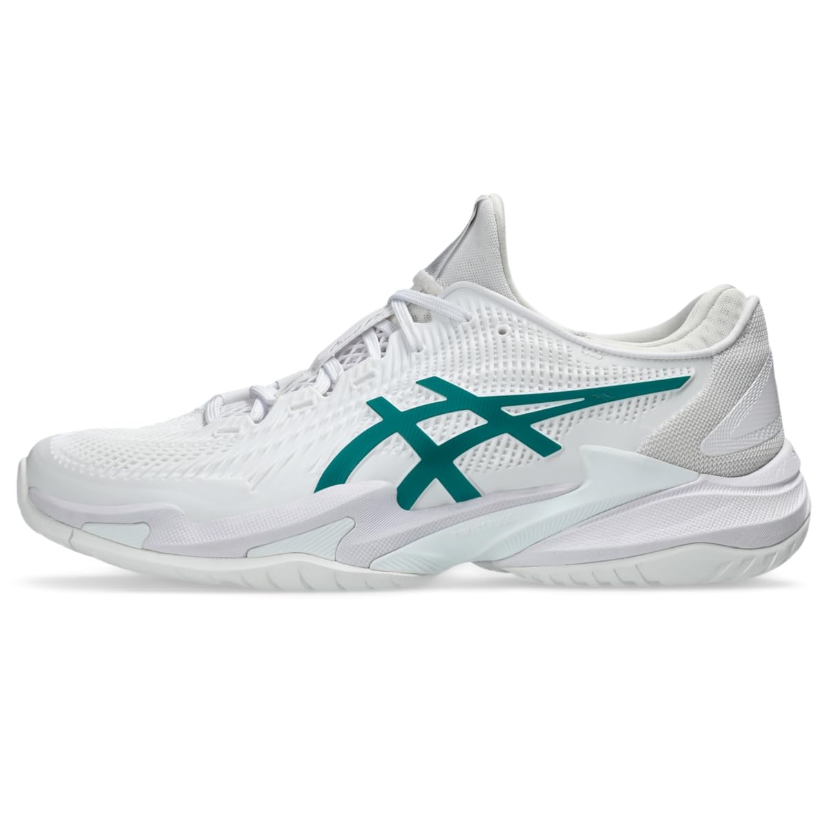 ASICS Men's Court FF 3 Novak White/Pitch Green 14 Medium : Amazon