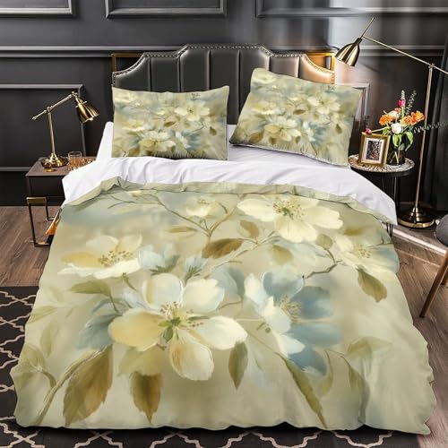 Parure de lit hypoallergénique 140x200cm microfibre douce ado