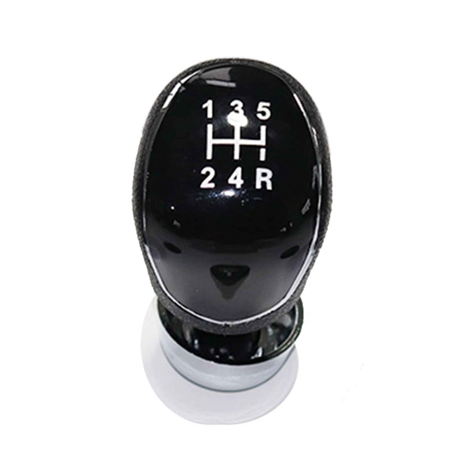 HSUKIHO Car Shift Knob Cover for Fiesta 2013 2014 Manual Car Shift Gear Knob Lever Gaitor Boot Cover(5 Speed Black)