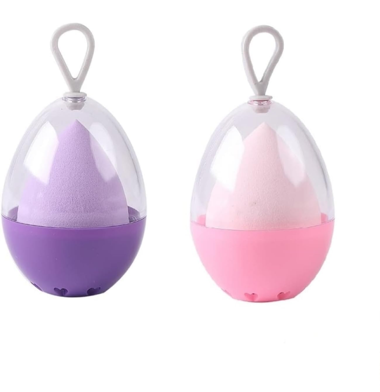 Molly Minx Makeup Sponge Holder Set Beauty Blender Sponge & Organizer Case Kit for Women Girls, (Multi-colored, 2 - Pcs)-image-47